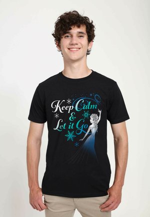 Henry Tiger FROZEN LET IT GO NOW UNISEX - T-shirt z nadrukiem