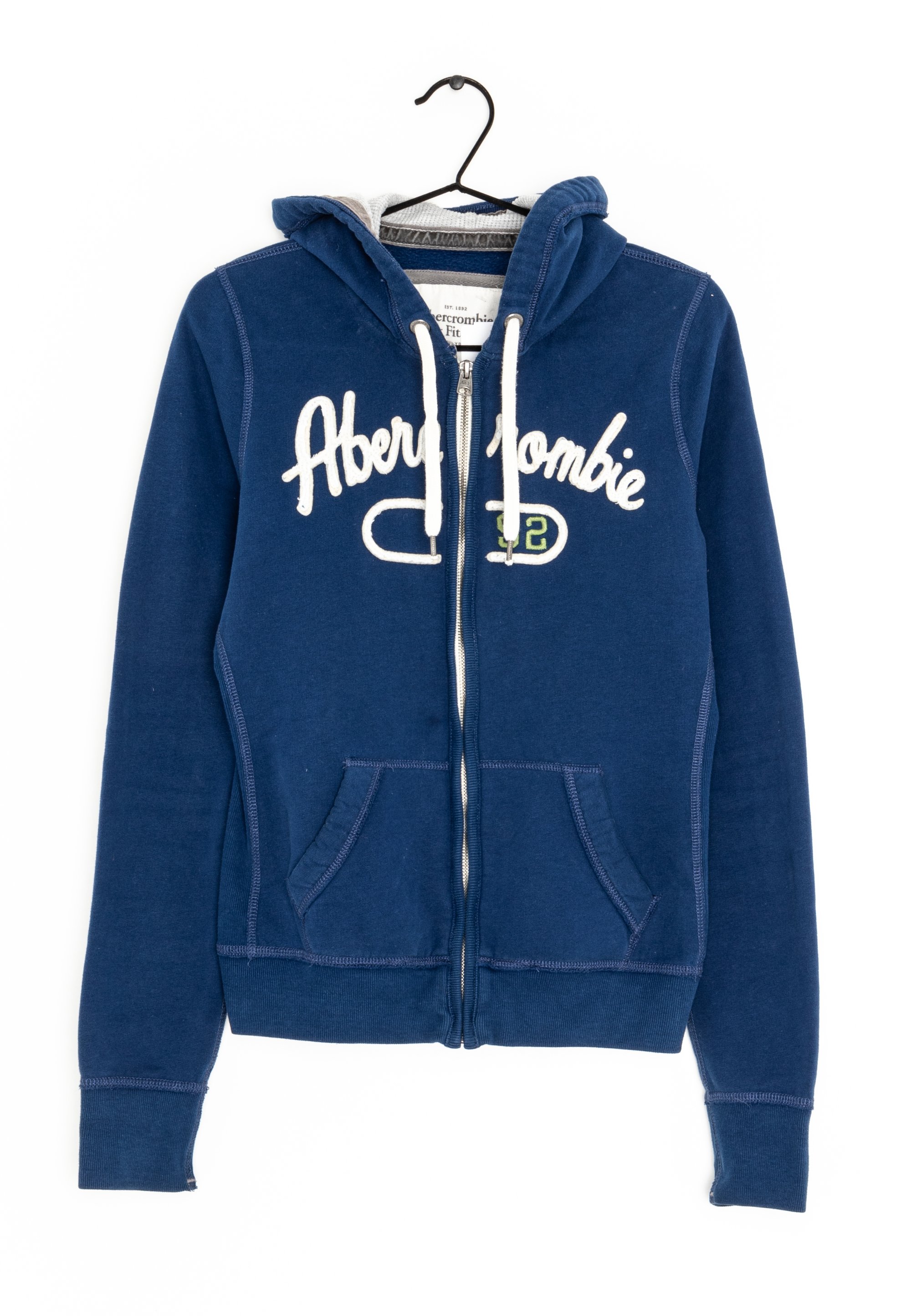 Abercrombie Fitch Sweat zippé blue/bleu (Seconde main