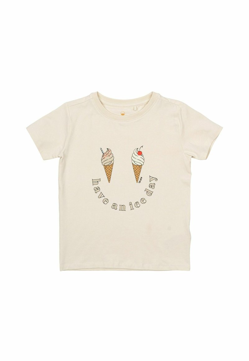 The New Print T-shirt - bright white