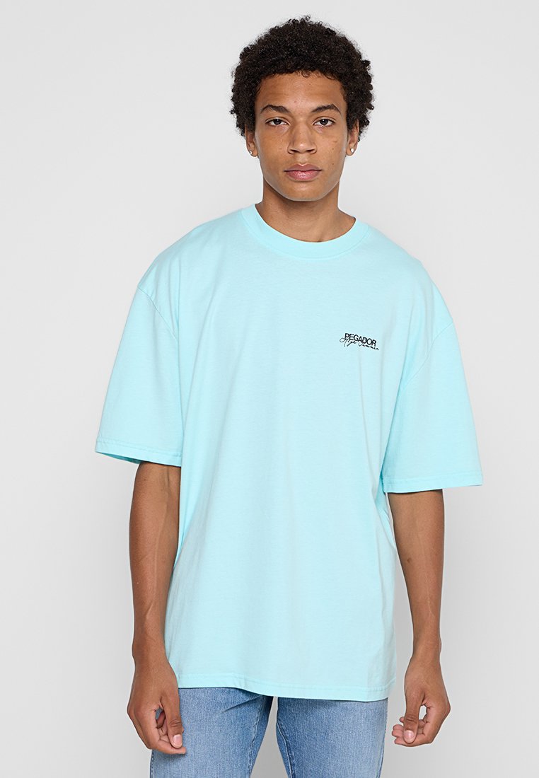 Pegador T-shirt print lichtblauw Pegador T-shirt print lichtblauw