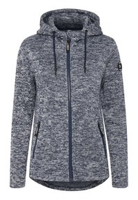 Oxmo Jersey con capucha - mottled dark blue