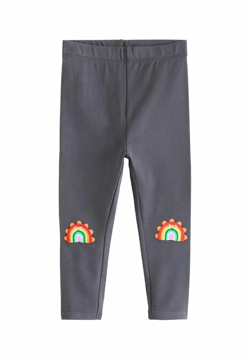 Next EMBELLISHED - Leggings - Byxor - charcoal grey rainbow