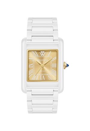 Watch - white gold-coloured