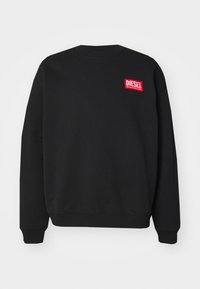 Diesel felpa Sbonnie con maxi logo nero