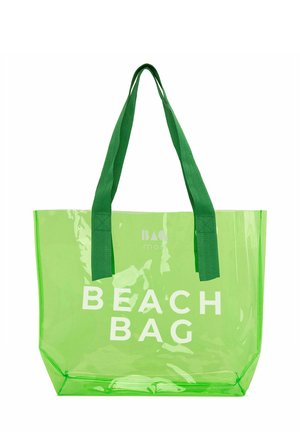BEACH BAG PRINTED SHOULDER BAG - Strandaccessoire - grün