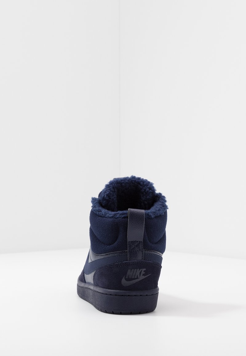 Nike Sportswear Court Borough Mid 2 Boot Winterized Sneaker High Blue Void Blue Stardust Coast Topaz Mist Photo Blue Blau Zalando De