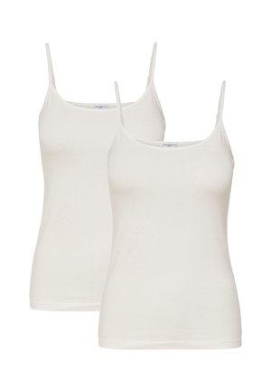 AVA SINGLET 2 PACK - Top - weiß-2