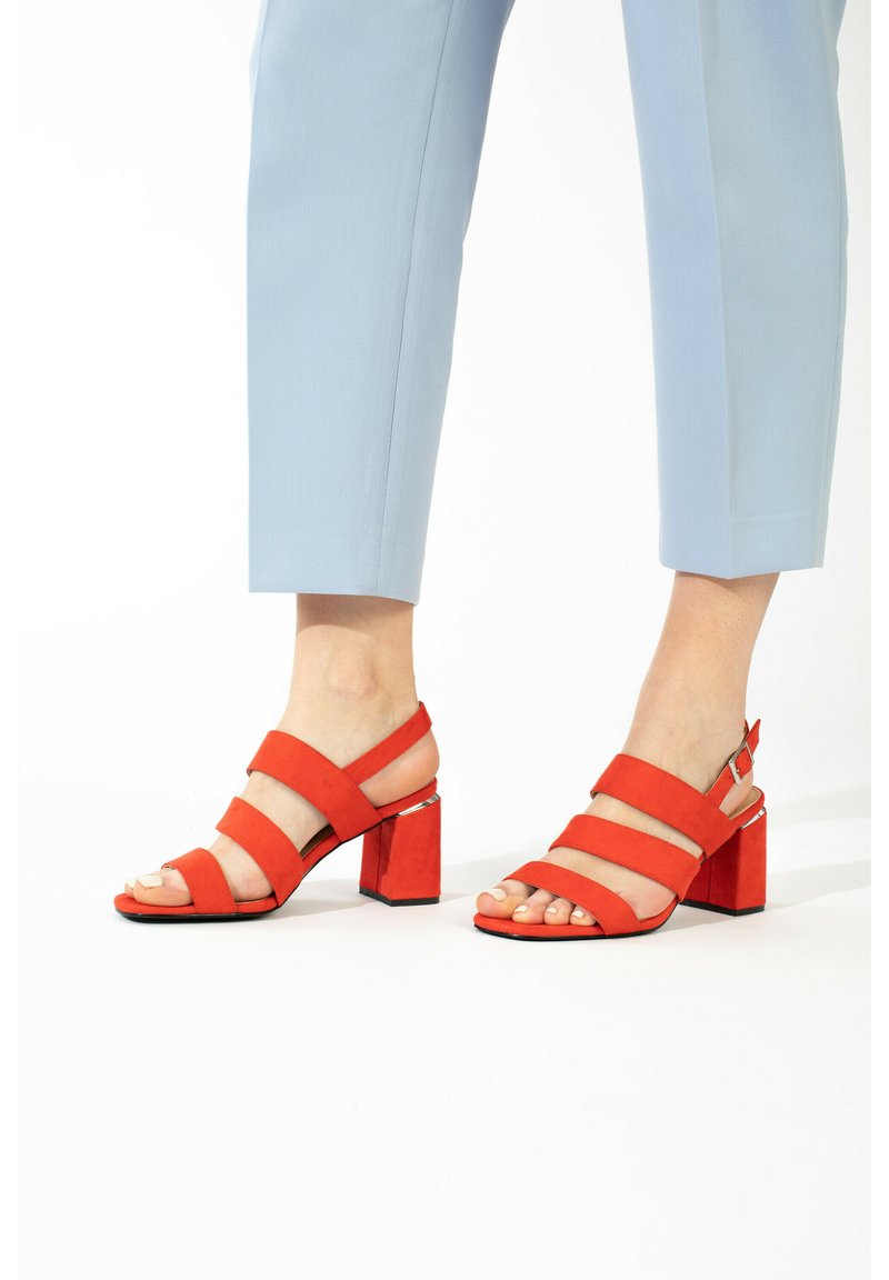 Damen Pumps | Celena CHARISHigh Heel Sandalettered/rot - HX58017 Damen Pumps | Celena CHARISHigh Heel Sandalettered/rot - HX58017