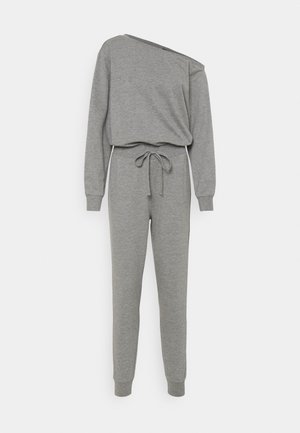 Tuta jumpsuit - mottled light grey