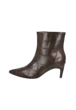 Pink Desert, PINK DESERT 181-294 BOTINES GRABADOS DE TACÓN MUJER - Botines - brown