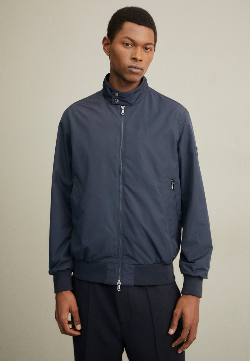 TACVASEN Blouson Bomber Homme Été Légère - Veste Aviateur Demi-Saison Avec Poches