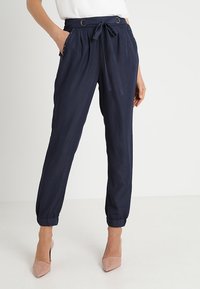 Cream Tygbyxor - dark blue