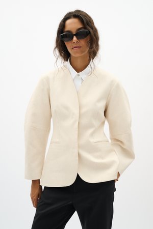 InWear VEETAIW BLAZER - Blejzer - ecru