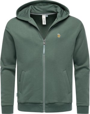 NATTEN EMB - Felpa con zip - baltic