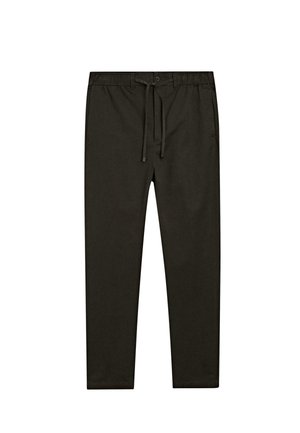 Trousers - mottled dark grey