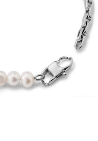 LUCLEON OCATA - Armbånd - steel white silver