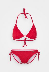 Unselected, red