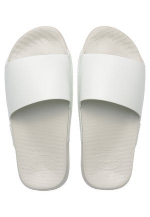 SLIDE CLASSIC UNISEX - Sandalias planas - white