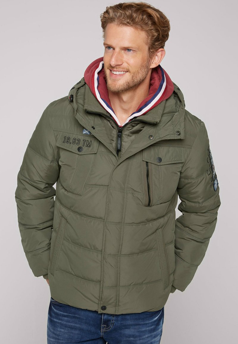 Camp David Winterjacke - medium khaki