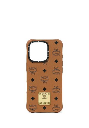 MCM, UNISEX - Phone case - cognac