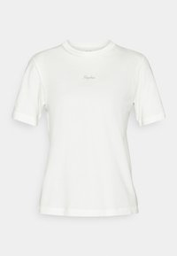 WOMENS - T-Shirt basic - white/light grey