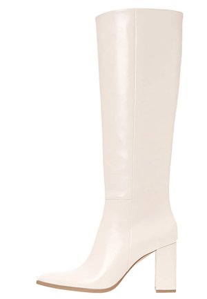 Laarzen met hoge hak - off-white