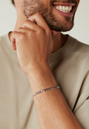 Lucardi, STATEMENT - Armband - silver-coloured no stone