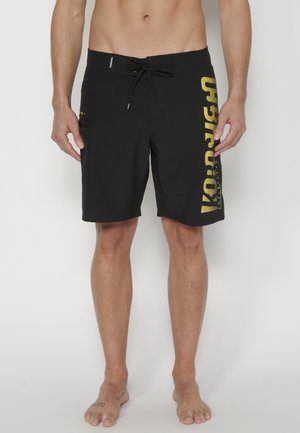 Koroshi Șorturi de baie - black/yellow/white