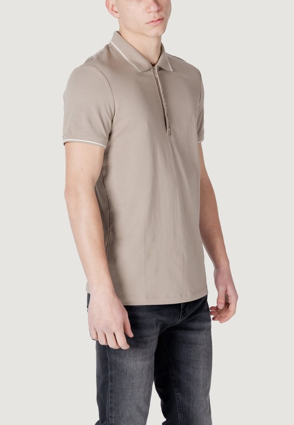 Polo shirt - dark beige2