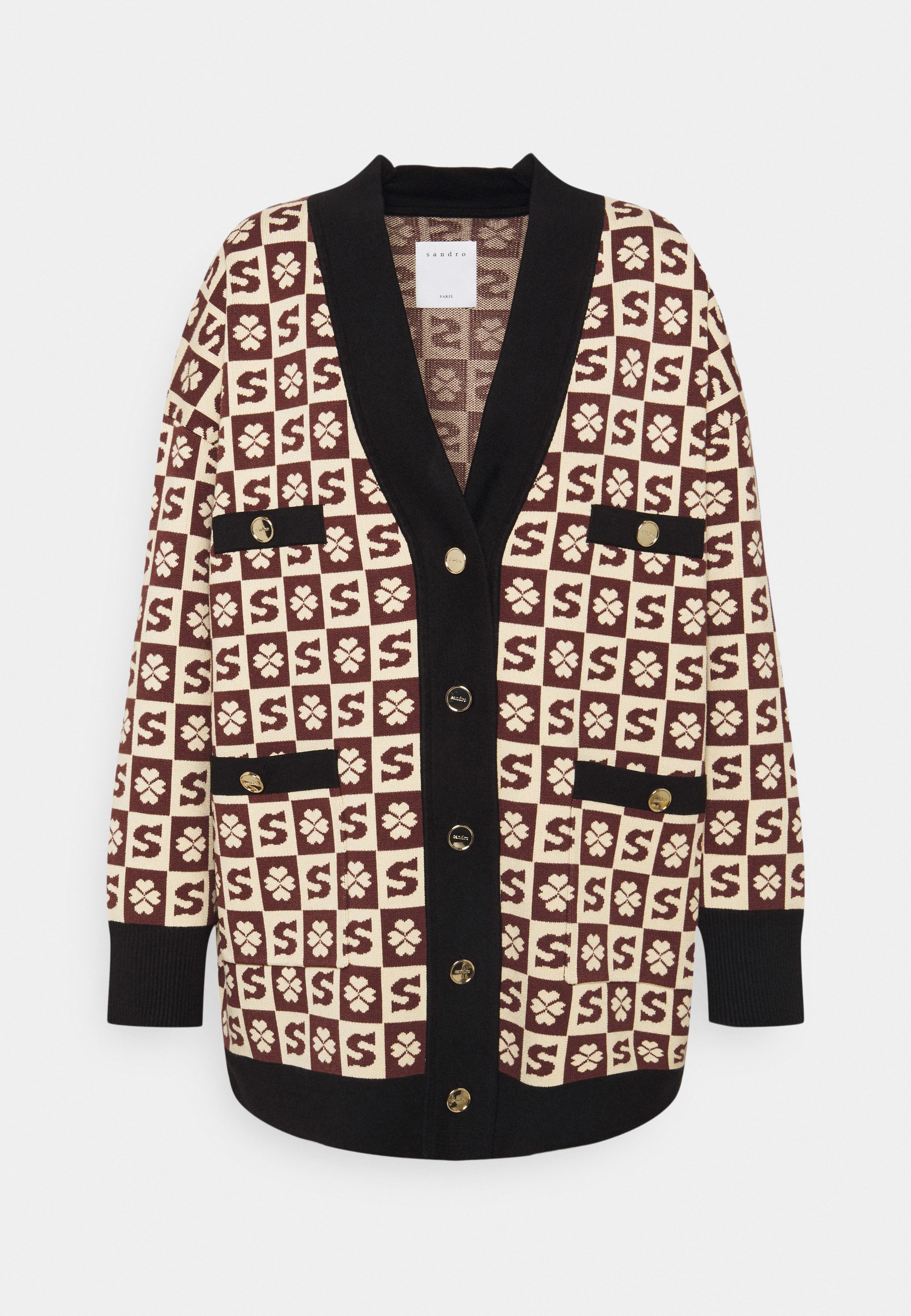 sandro Cardigan - marron beige/beige - Zalando.de
