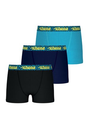 3 PACK - Shorty - noir-marine-bleu