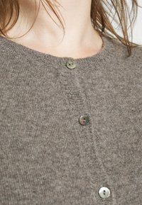 FTC Cashmere Strickjacke - taupe