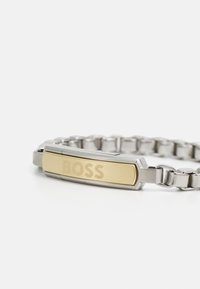 BOSS DEVON - Brăţară - silver-coloured/gold-coloured