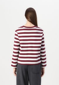 Selected Femme SLFESSENTIAL BOXY TEE  - Pitkähihainen paita - zinfandel