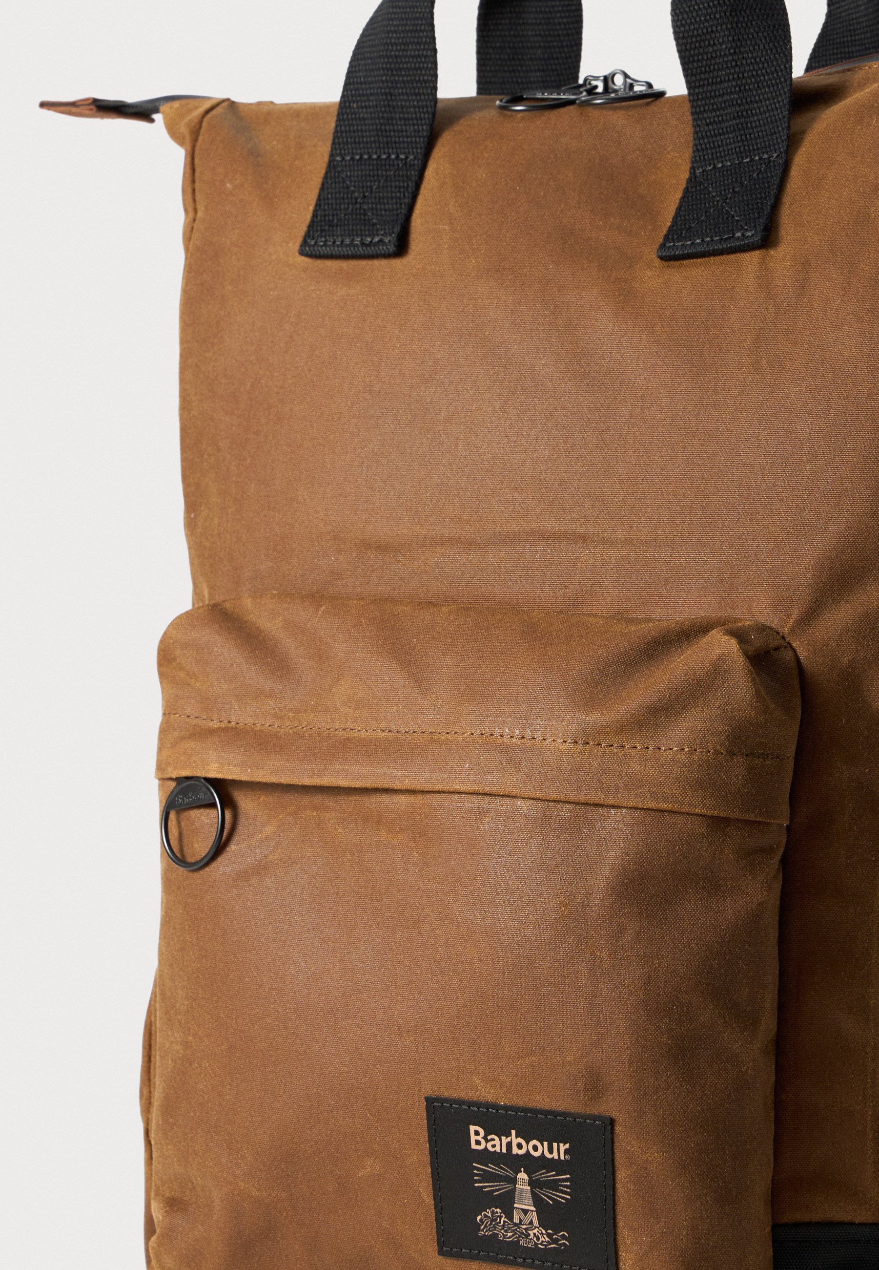 Barbour FIELD WAX BACKPACK UNISEX - Backpack - tan/black/tan