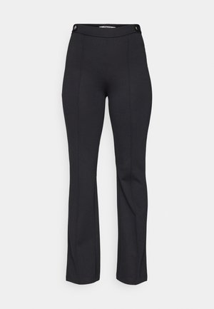 ONLY, ONLPOPTRASH LIFE FLARED PANT  - Stoffhose - black