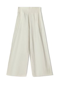 WIDE - Trousers - white