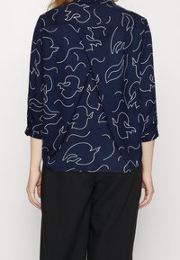Monki Button-down blouse - dark blue