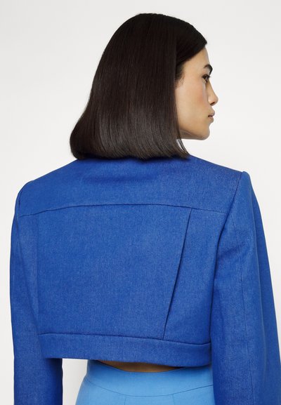 Sara Battaglia MINI JACKET - Σακάκι - blue denim