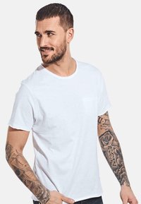 Emilio Adani MY FAVORITE - T-Shirt basic - weiß
