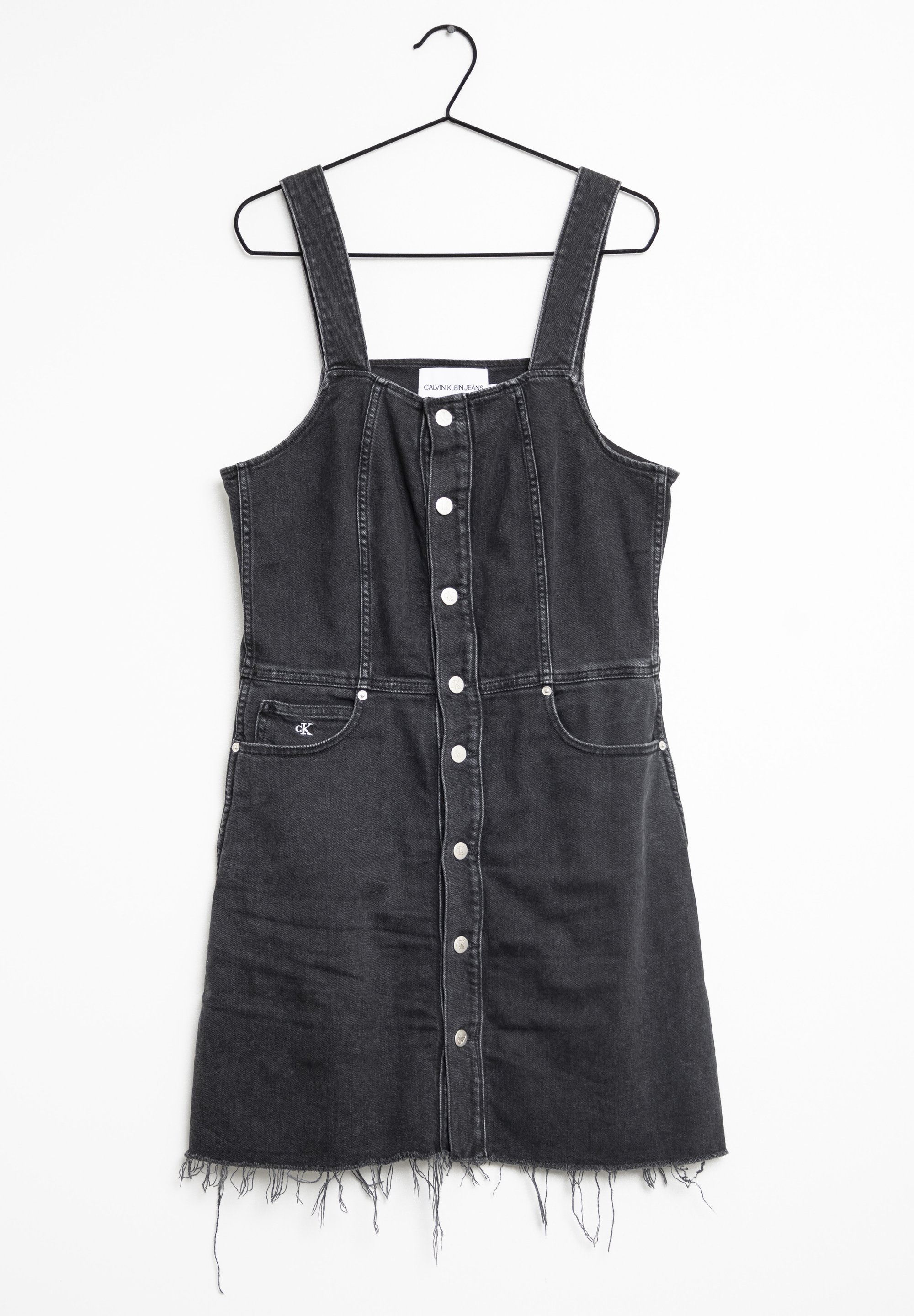 Denim Dungaree Dress Calvin Klein Pinafore Dress Calvin Klein