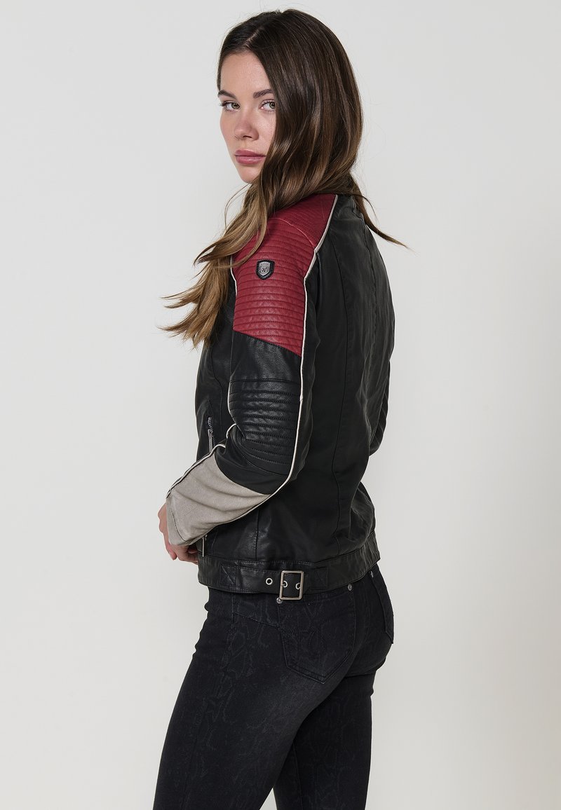 Koroshi EFFECT - Giacca Di Pelle - Black/nero