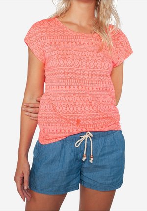 T-shirt imprimé - mauve