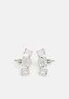 MILLENIA CRYIGNIT - Earrings - silver-coloured/transparent