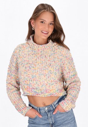 Trui - white multicolor