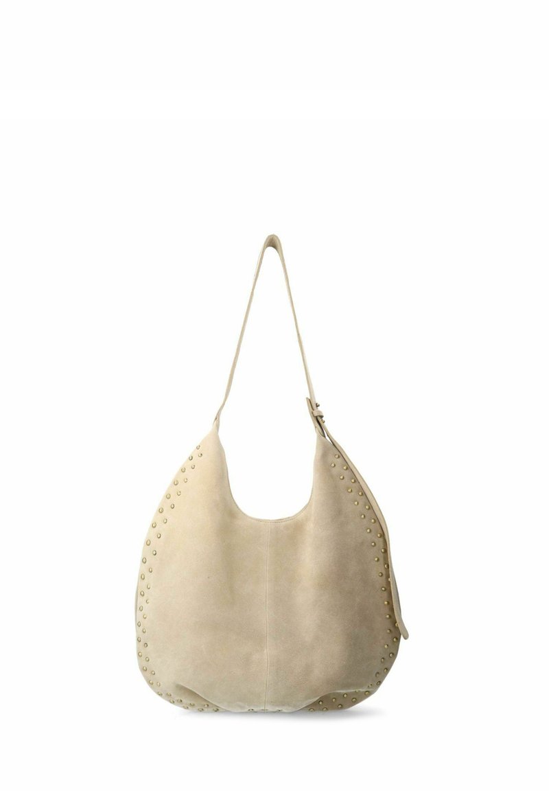Manfield MIT NIETEN - Shopping bag - beige