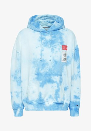 Tommy Jeans, Sweatshirt - tie dye blue