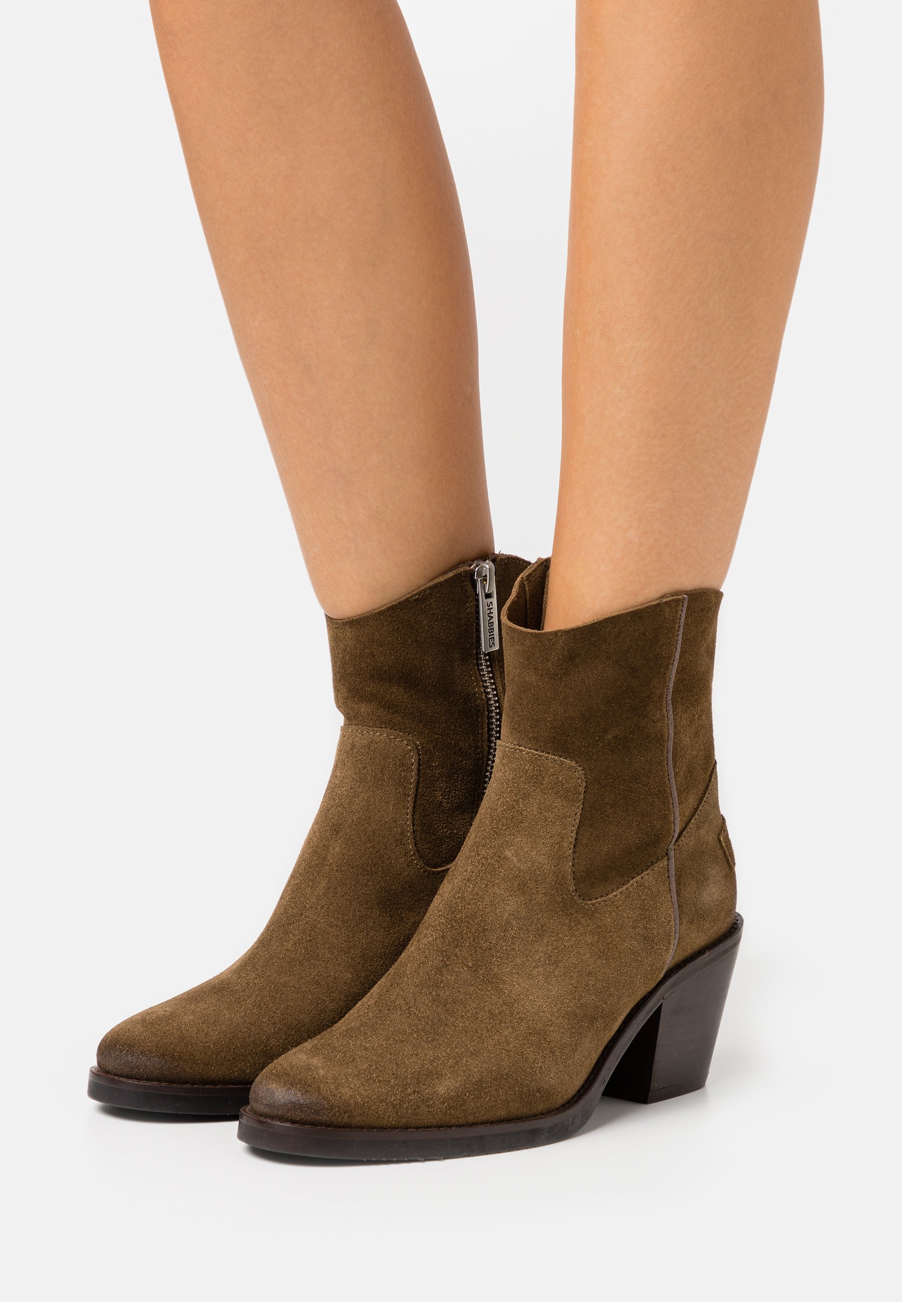 Shabbies Amsterdam Korte laarzen warm brownBruin Zalando.nl Shabbies Amsterdam Enkellaarzen online kopen | ZALANDO