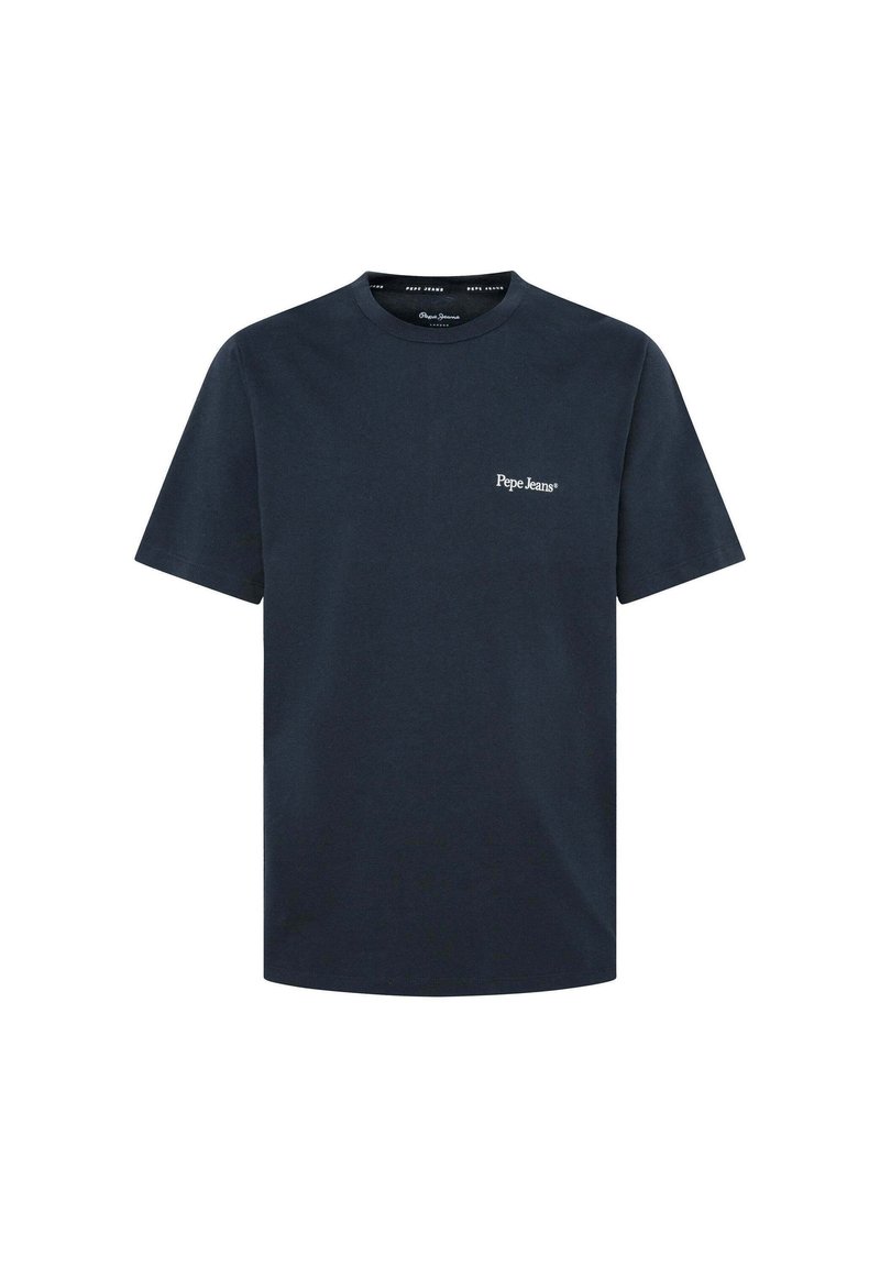 Pepe Jeans T-shirt print donkerblauw