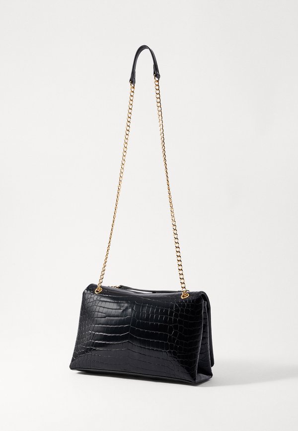 SHINY CROCO - Cross body bag - nero2